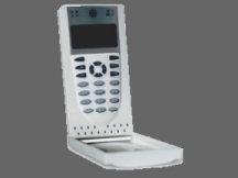 Tastiera di gestione impianto d'allarme con lettore di prossimità integrato